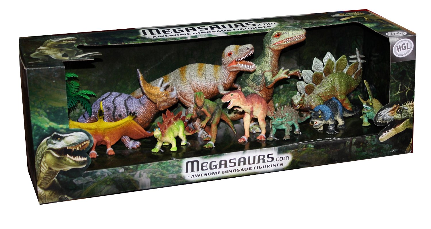 Игровой набор из 11 фигурок динозавров  